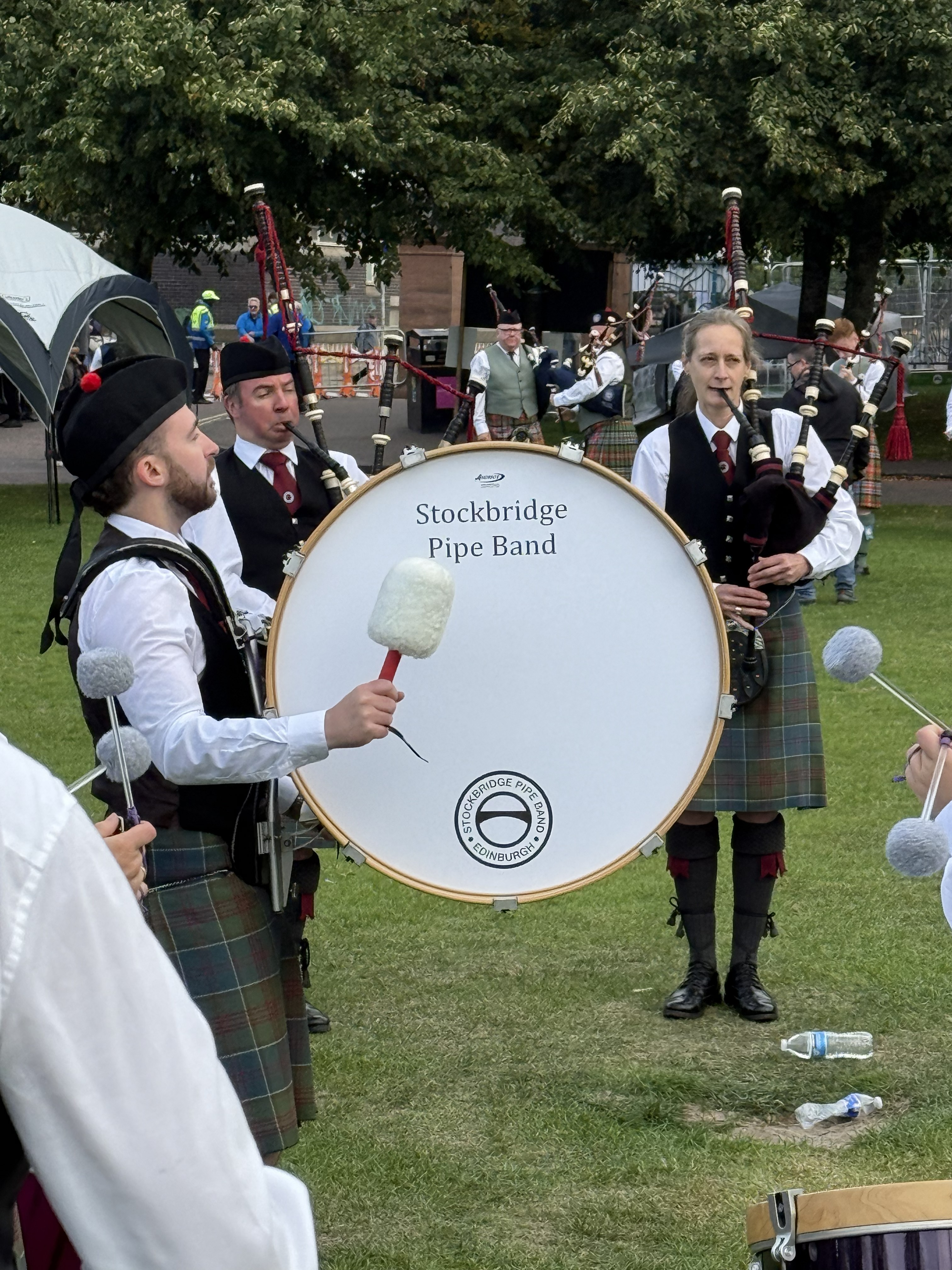 Stockbridge Pipe Band Grade 3B at the World Pipe Band Championships 2026
